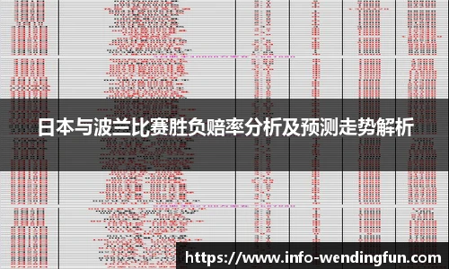 日本与波兰比赛胜负赔率分析及预测走势解析